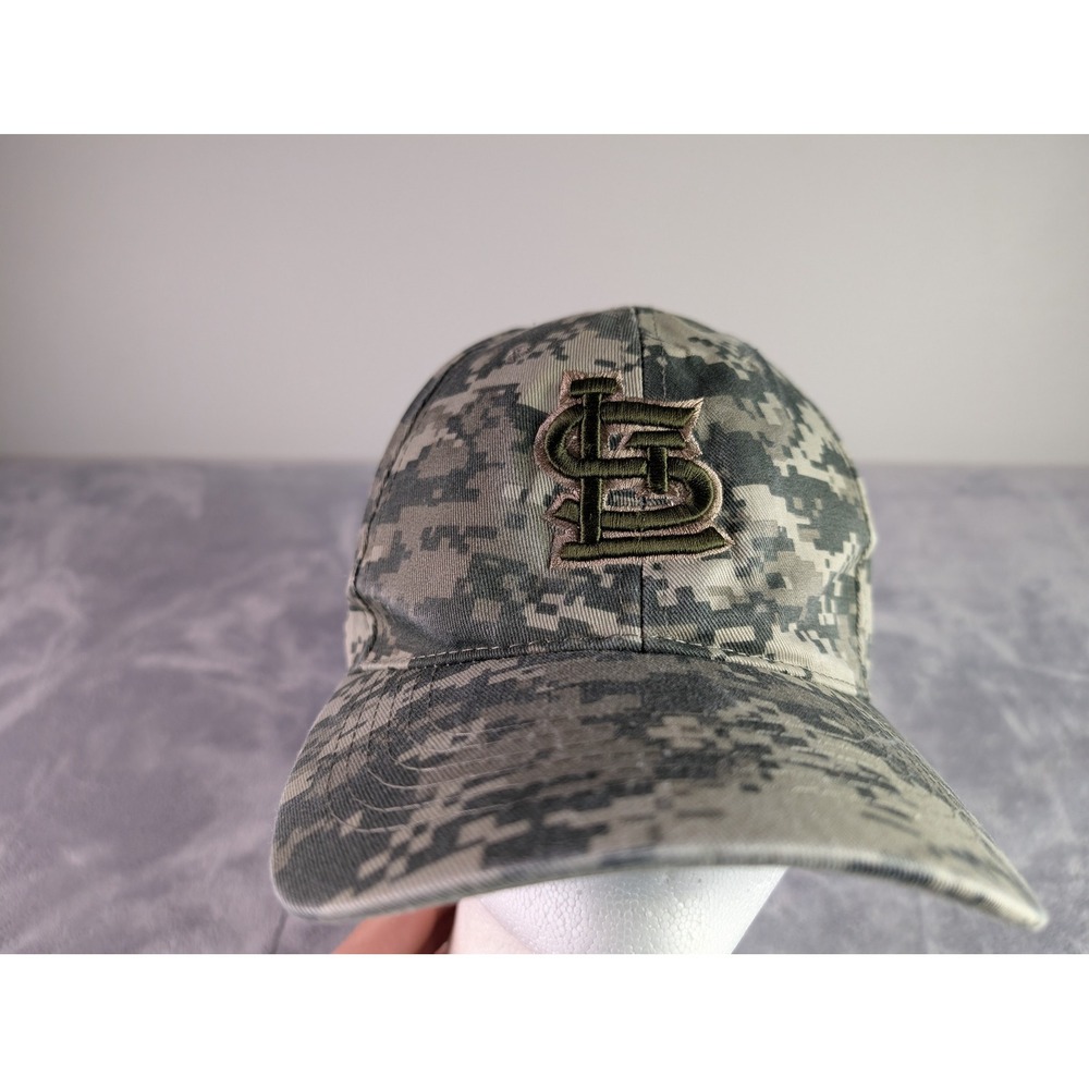St Louis Cardinals Hat USA Headwear Digital Camo Adjustable Baseball Cap Mens